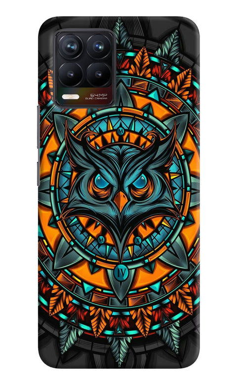 Angry Owl Art Realme 8/8 Pro (not 5G) Back Cover