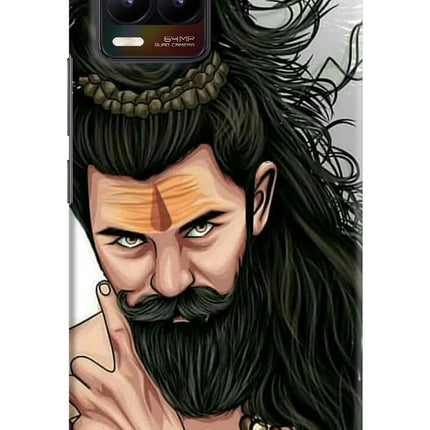 Mahadev Realme 8/8 Pro (not 5G) Hard Case Back Cover by Casekaro