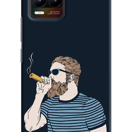 Smoking Realme 8/8 Pro (not 5G) Hard Case Back Cover by Casekaro