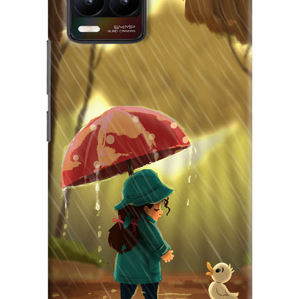 Rainy Day Realme 8/8 Pro (not 5G) Hard Case Back Cover by Casekaro