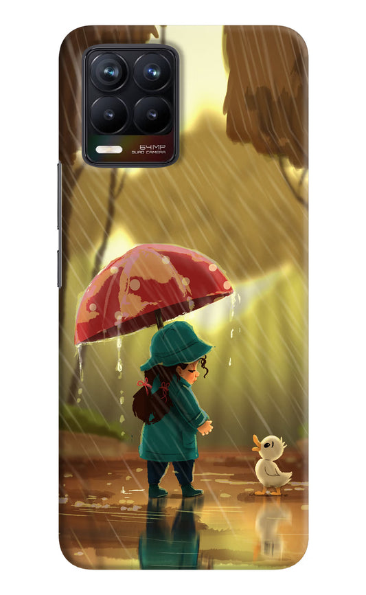 Rainy Day Realme 8/8 Pro (not 5G) Hard Case Back Cover by Casekaro