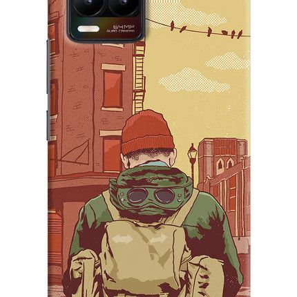 Adventurous Realme 8/8 Pro (not 5G) Hard Case Back Cover by Casekaro