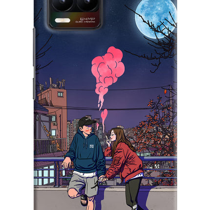 Chilling Couple Realme 8/8 Pro (not 5G) Hard Case Back Cover by Casekaro