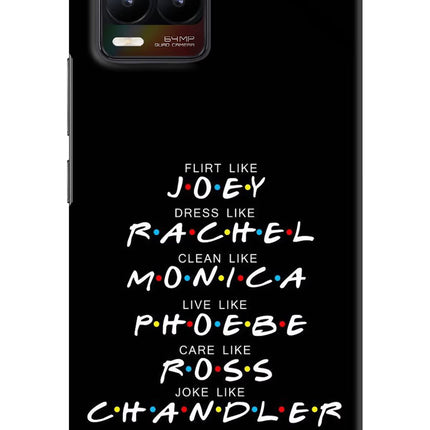 FRIENDS Character Realme 8/8 Pro (not 5G) Hard Case Back Cover by Casekaro