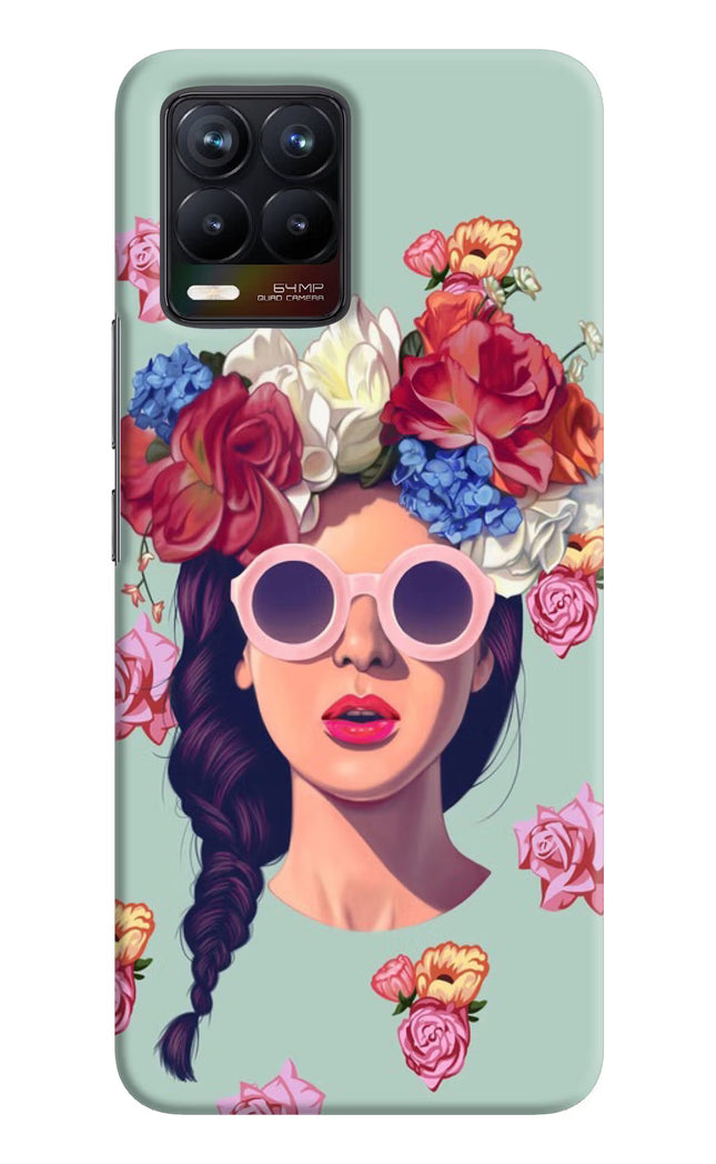 Pretty Girl Realme 8/8 Pro (not 5G) Hard Case Back Cover by Casekaro