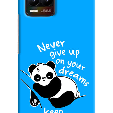 Keep Sleeping Realme 8/8 Pro (not 5G) Hard Case Back Cover by Casekaro