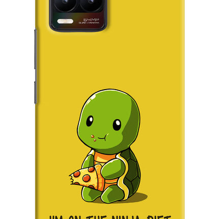 I'm on Ninja Diet Realme 8/8 Pro (not 5G) Hard Case Back Cover by Casekaro