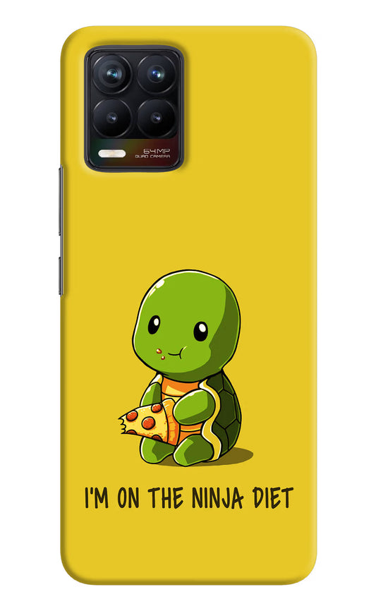 I'm on Ninja Diet Realme 8/8 Pro (not 5G) Hard Case Back Cover by Casekaro
