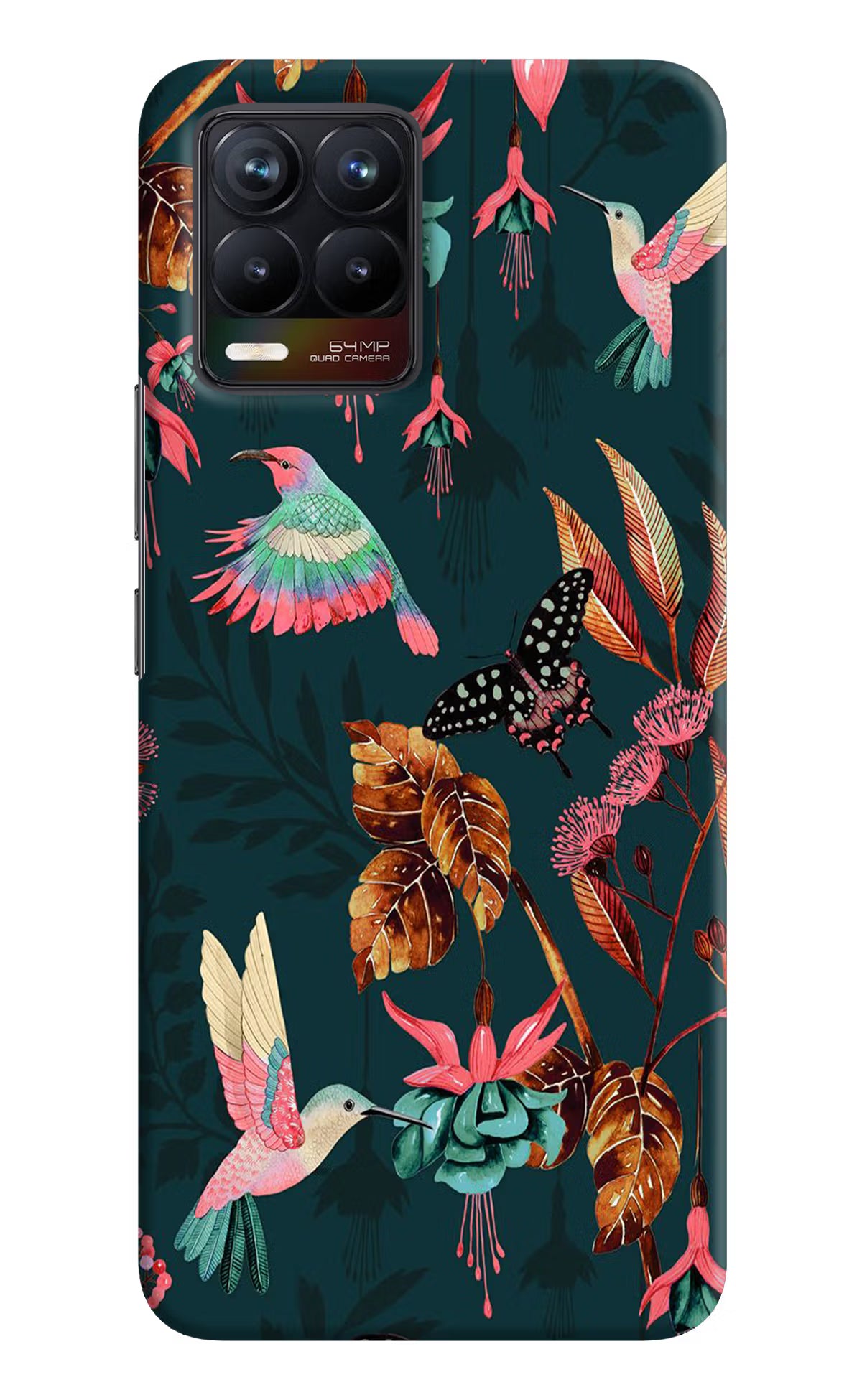 Birds Realme 8/8 Pro (not 5G) Hard Case Back Cover by Casekaro