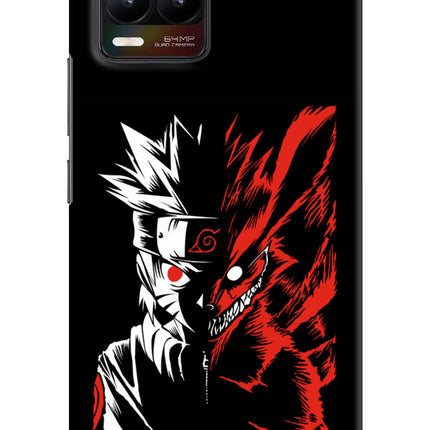 Naruto Two Face Realme 8/8 Pro (not 5G) Hard Case Back Cover by Casekaro