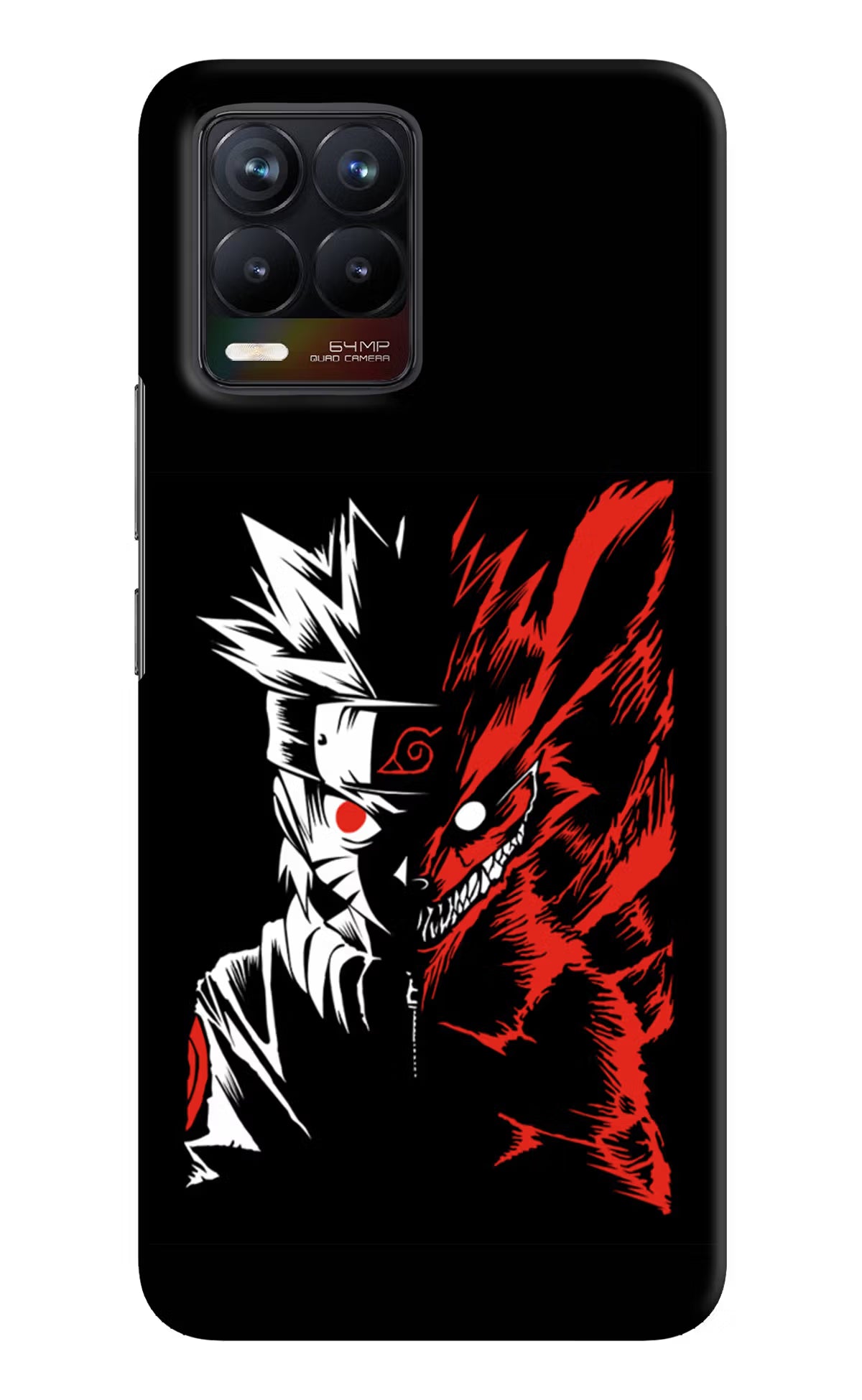 Naruto Two Face Realme 8/8 Pro (not 5G) Hard Case Back Cover by Casekaro