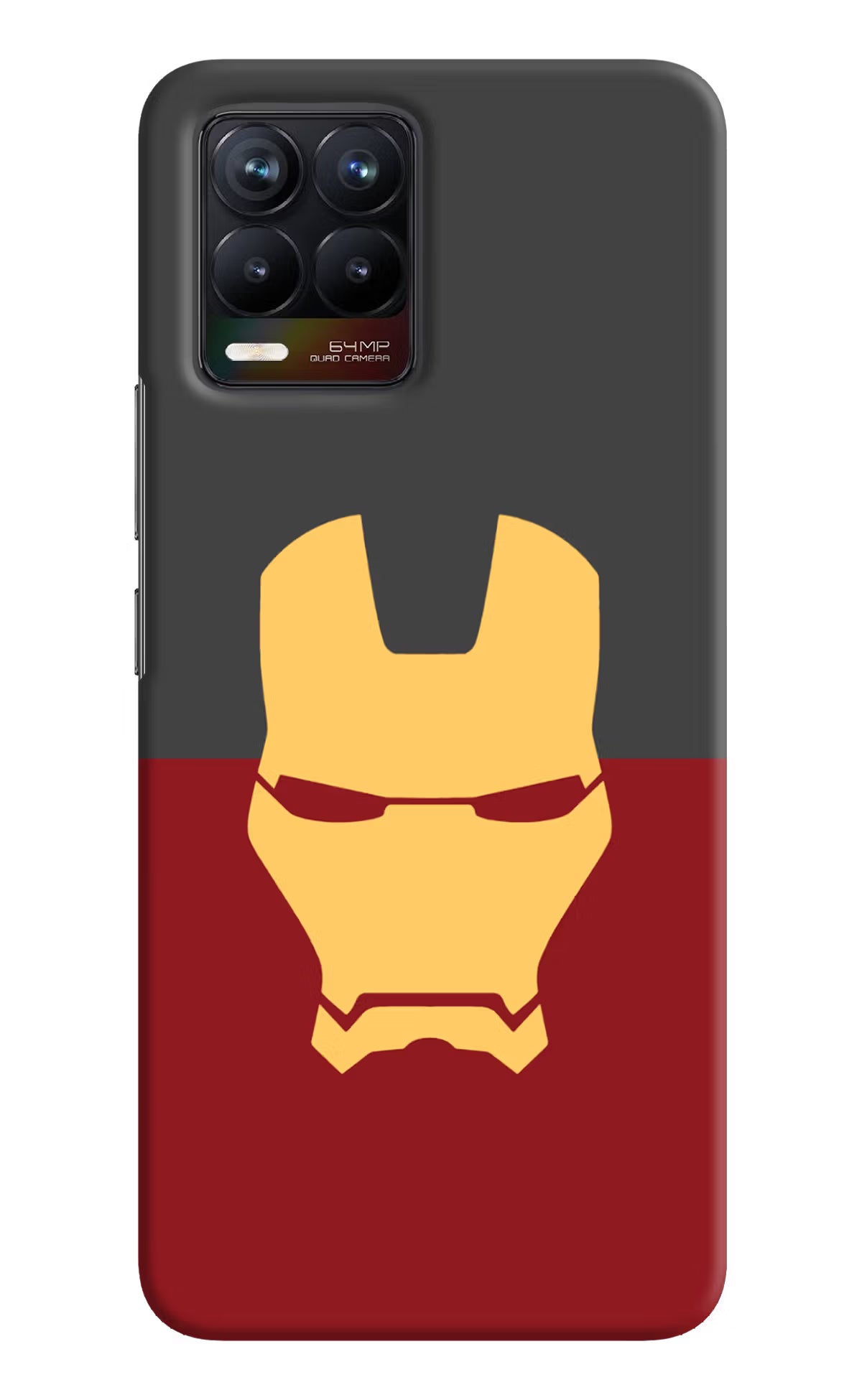 Ironman Realme 8/8 Pro (not 5G) Hard Case Back Cover by Casekaro