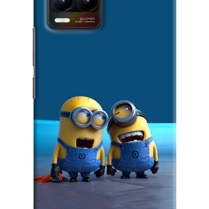 Minion Laughing Realme 8/8 Pro (not 5G) Hard Case Back Cover by Casekaro