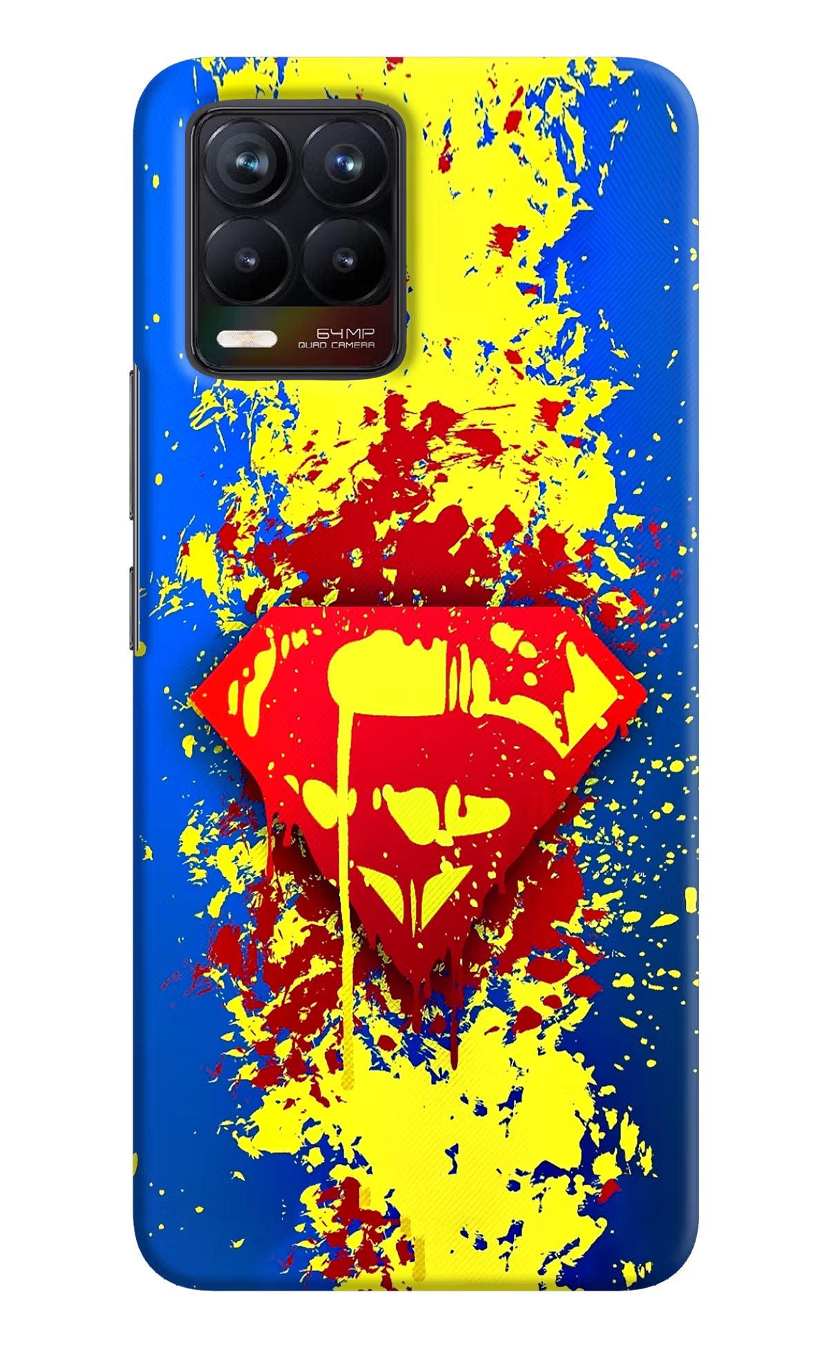 Superman logo Realme 8/8 Pro (not 5G) Hard Case Back Cover by Casekaro