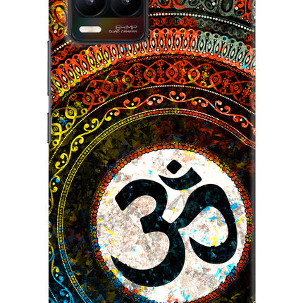 Om Cultural Realme 8/8 Pro (not 5G) Hard Case Back Cover by Casekaro