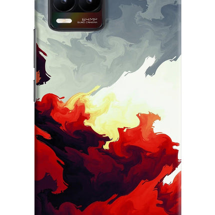 Fire Cloud Realme 8/8 Pro (not 5G) Hard Case Back Cover by Casekaro