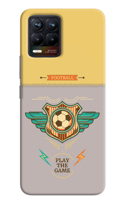 Football Realme 8/8 Pro (not 5G) Hard Case Back Cover by Casekaro