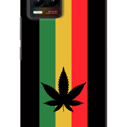 Weed Flag Realme 8/8 Pro (not 5G) Hard Case Back Cover by Casekaro