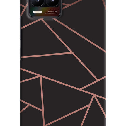Geometric Pattern Realme 8/8 Pro (not 5G) Hard Case Back Cover by Casekaro