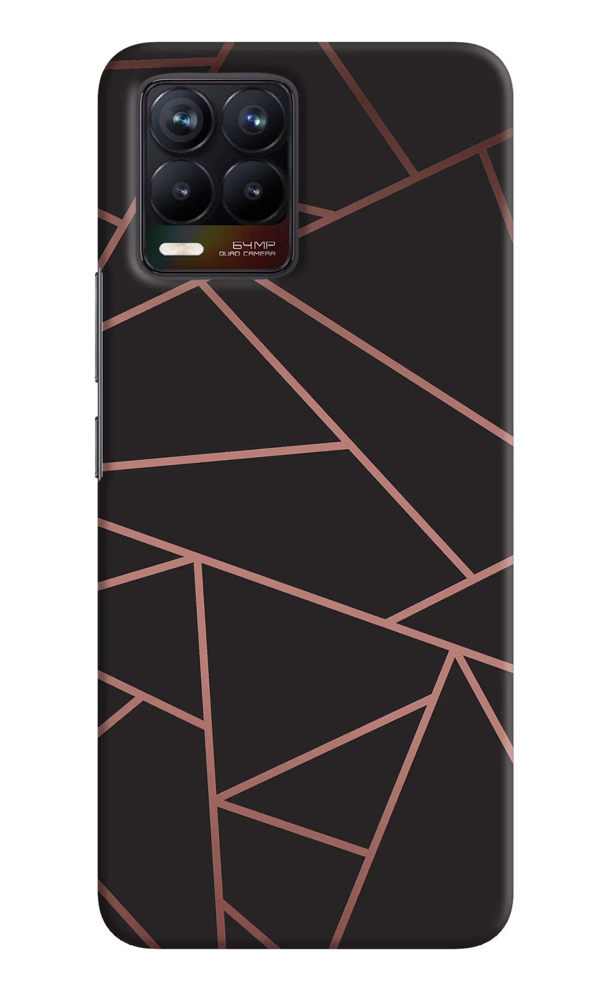 Geometric Pattern Realme 8/8 Pro (not 5G) Hard Case Back Cover by Casekaro