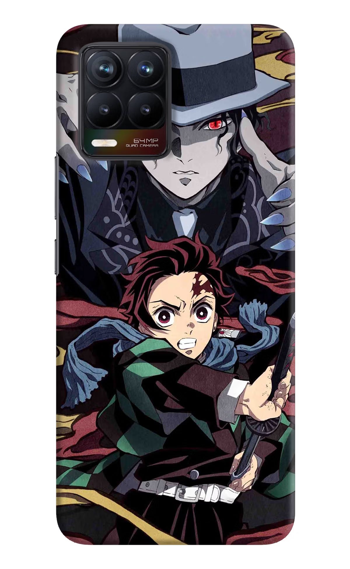 Demon Slayer Realme 8/8 Pro (not 5G) Hard Case Back Cover by Casekaro