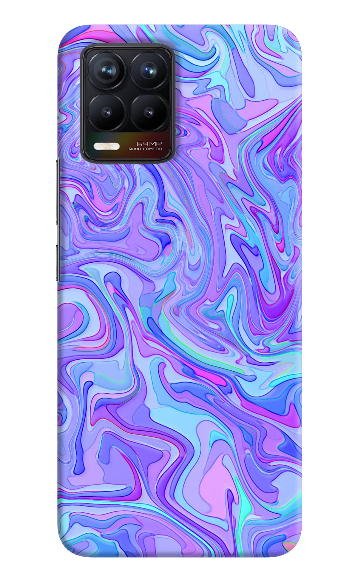 Glitter Realme 8/8 Pro (not 5G) Hard Case Back Cover by Casekaro