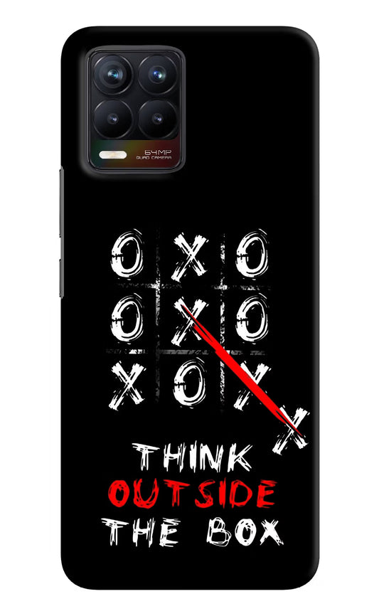 Think out of the BOX Realme 8/8 Pro (not 5G) Hard Case Back Cover by Casekaro