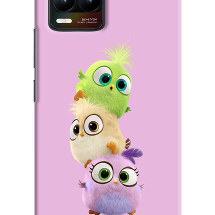 Cute Little Birds Realme 8/8 Pro (not 5G) Hard Case Back Cover by Casekaro