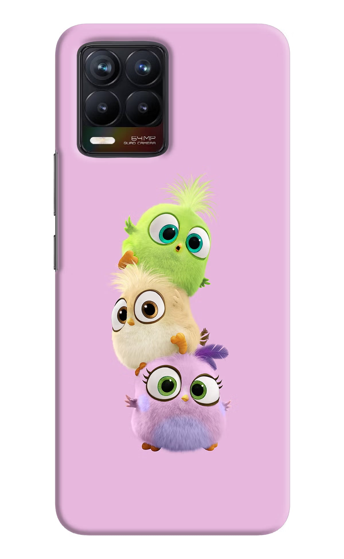 Cute Little Birds Realme 8/8 Pro (not 5G) Hard Case Back Cover by Casekaro