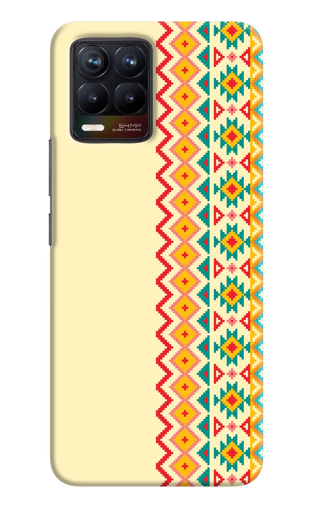 Ethnic Seamless Realme 8/8 Pro (not 5G) Hard Case Back Cover by Casekaro