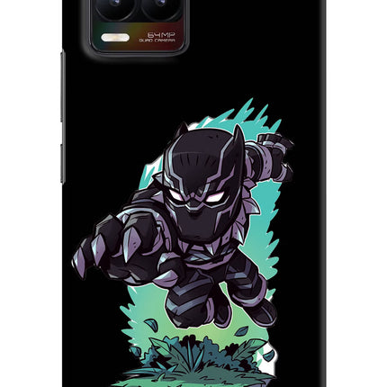 Black Panther Realme 8/8 Pro (not 5G) Hard Case Back Cover by Casekaro