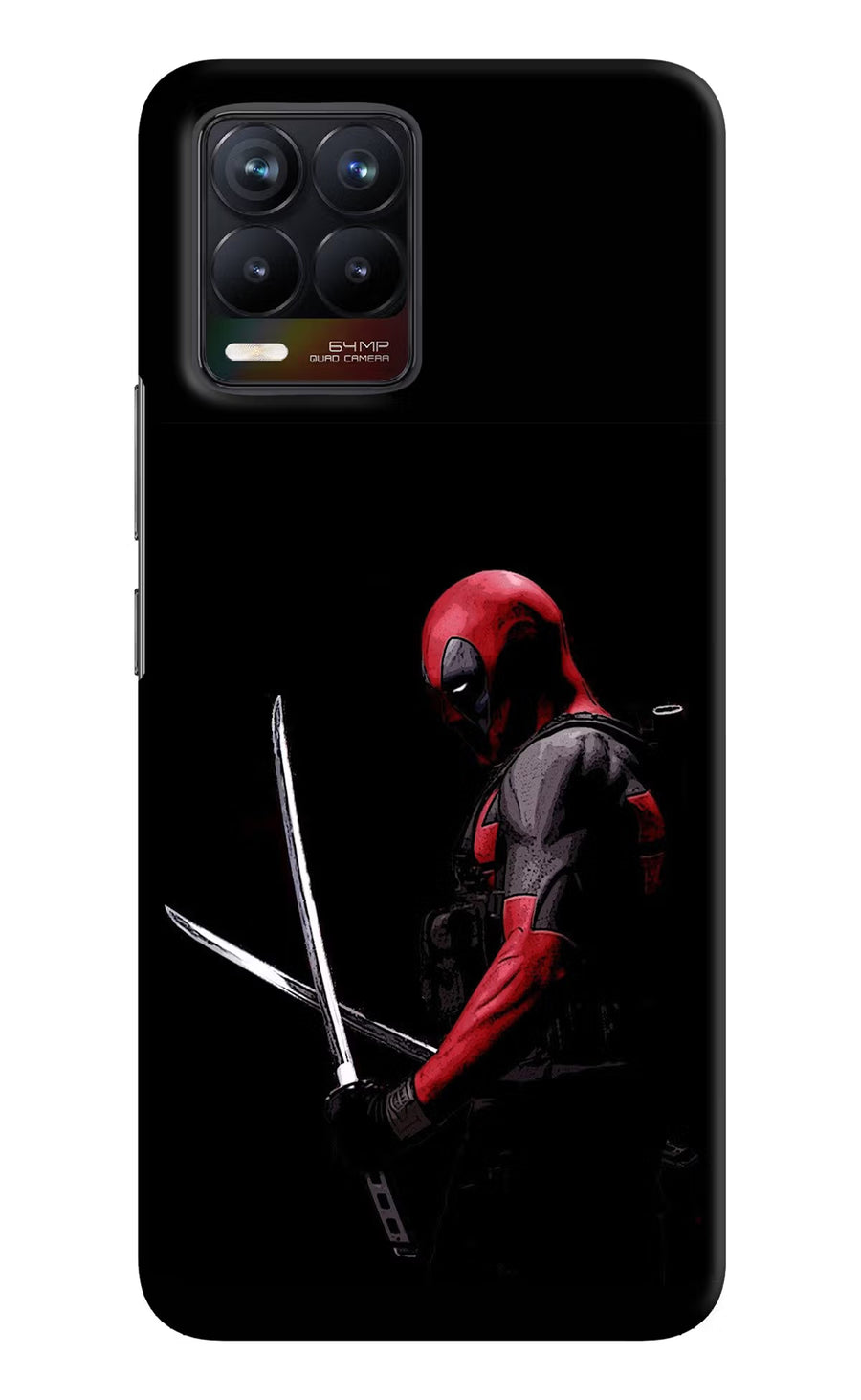 Deadpool Realme 8/8 Pro (not 5G) Back Cover, Hard case