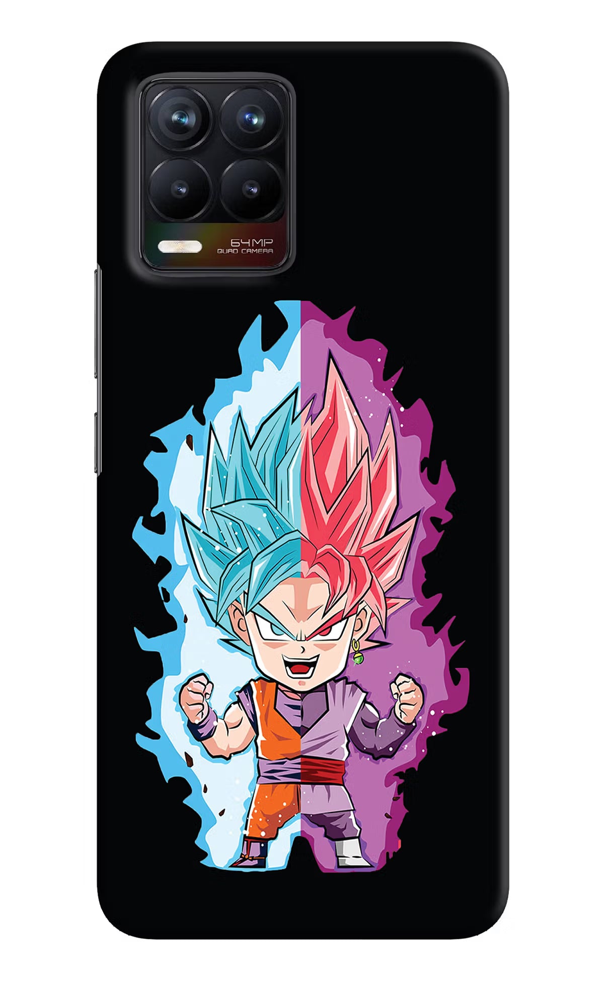 Chota Goku Realme 8/8 Pro (not 5G) Hard Case Back Cover by Casekaro