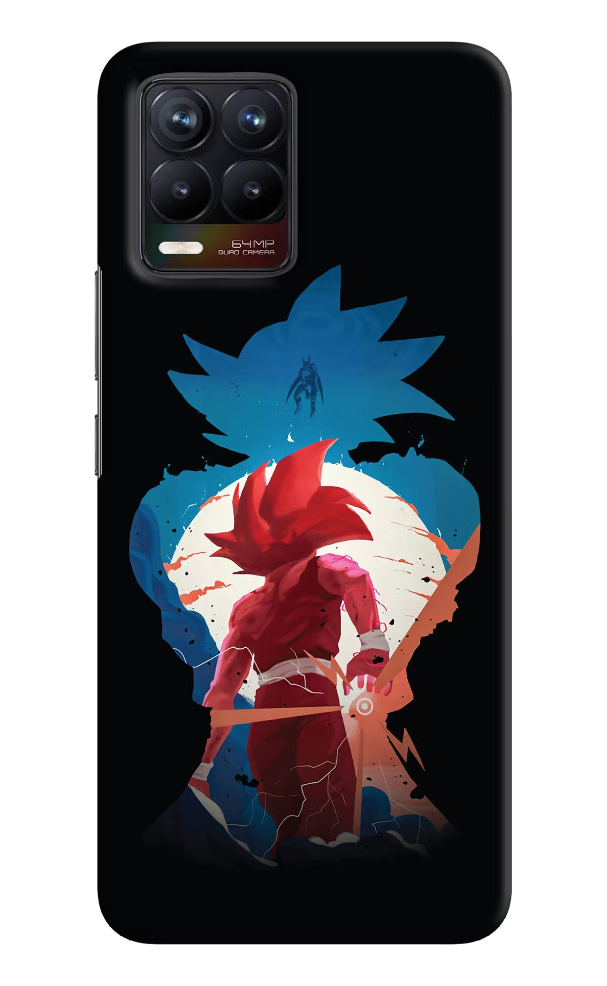 Goku Realme 8/8 Pro (not 5G) Hard Case Back Cover by Casekaro