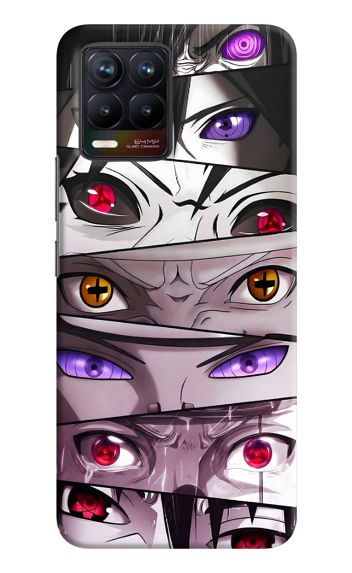 Naruto Anime Realme 8/8 Pro (not 5G) Hard Case Back Cover by Casekaro