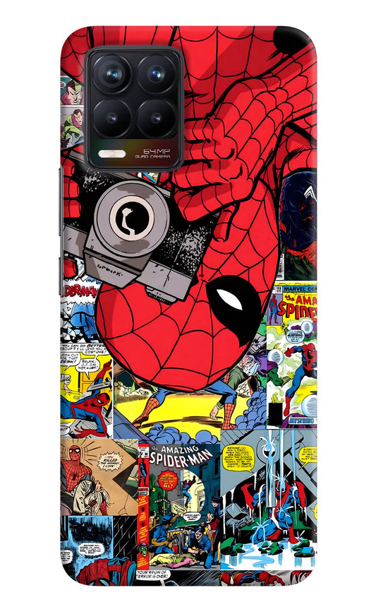 Spider Man Realme 8/8 Pro (not 5G) Hard Case Back Cover by Casekaro