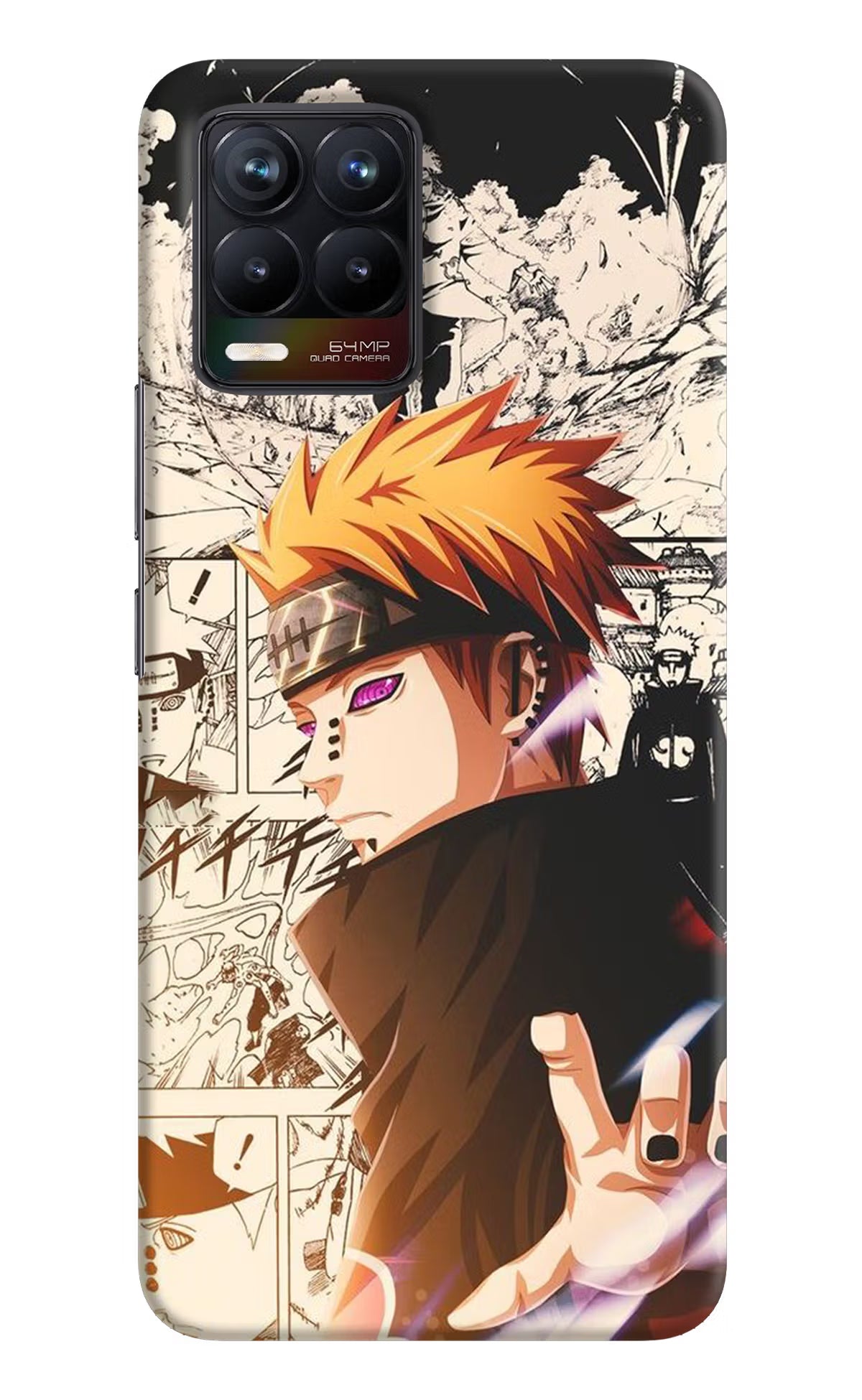 Pain Anime Realme 8/8 Pro (not 5G) Hard Case Back Cover by Casekaro