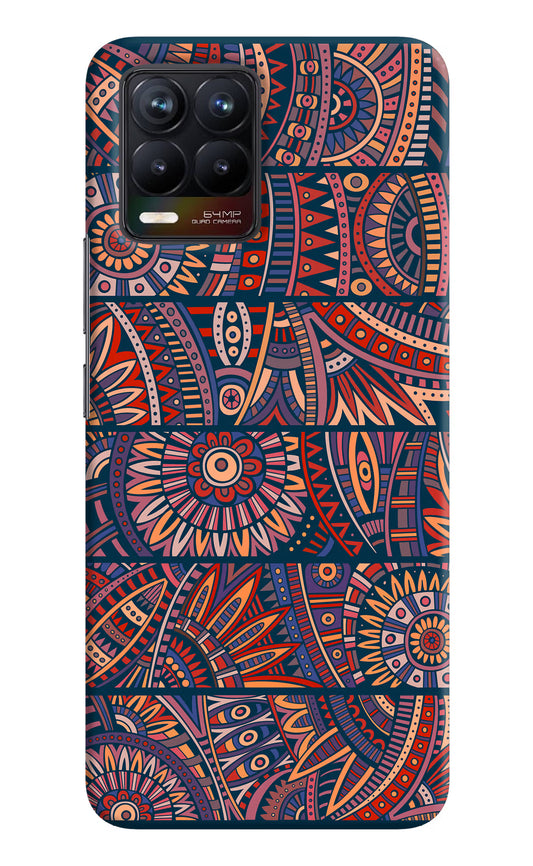 African Culture Design Realme 8/8 Pro (not 5G) Hard Case Back Cover by Casekaro