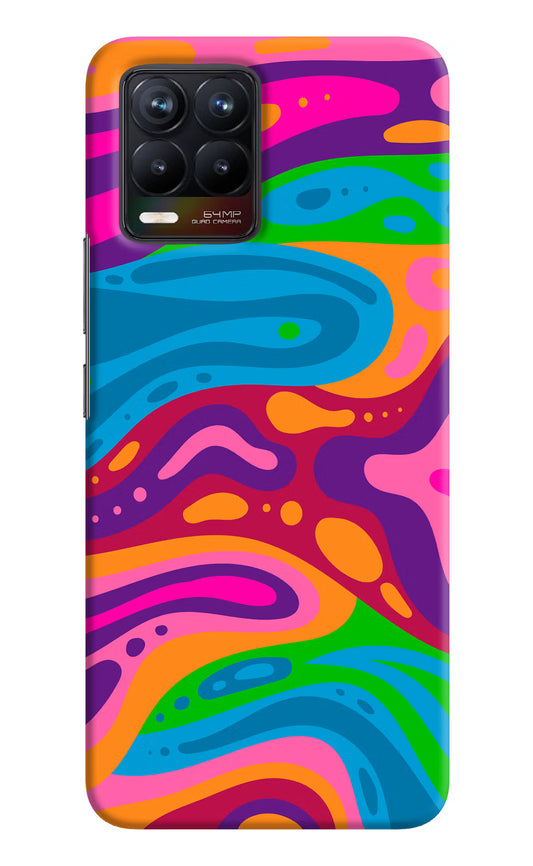 Trippy Pattern Realme 8/8 Pro (not 5G) Hard Case Back Cover by Casekaro