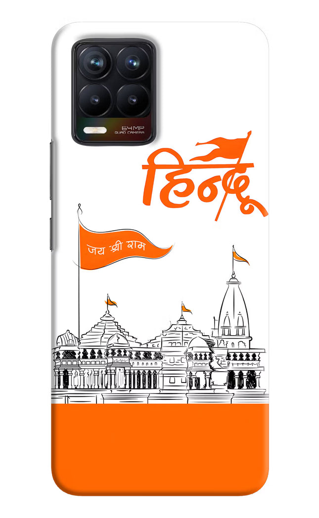 Jai Shree Ram Hindu Realme 8/8 Pro (not 5G) Hard Case Back Cover by Casekaro