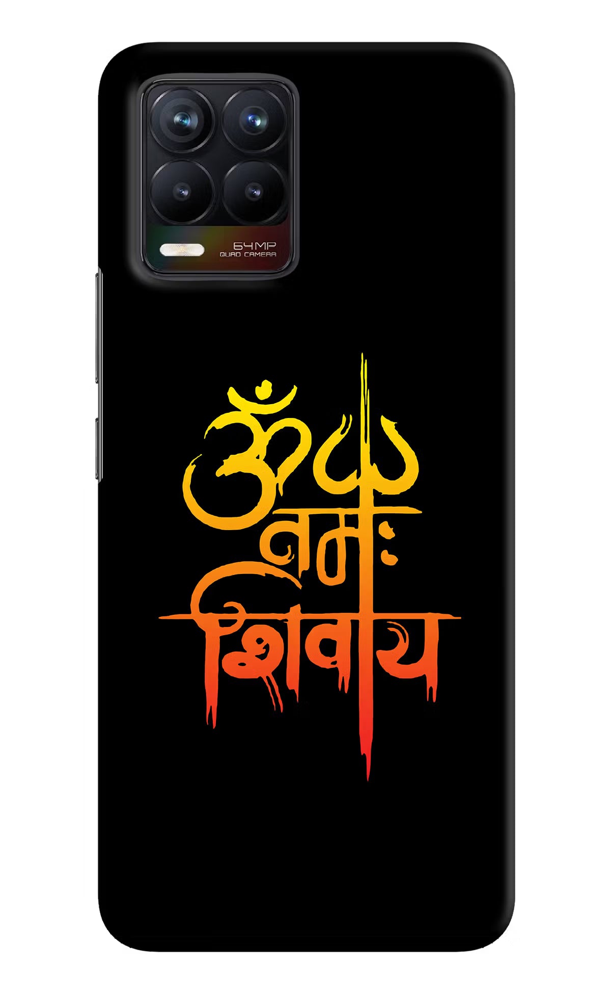 Om Namah Shivay Realme 8/8 Pro (not 5G) Hard Case Back Cover by Casekaro