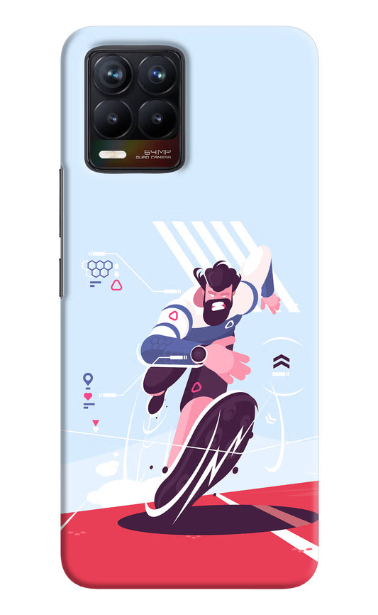 Run Pro Realme 8/8 Pro (not 5G) Hard Case Back Cover by Casekaro