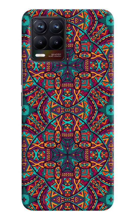 Colour Mandala Realme 8/8 Pro (not 5G) Hard Case Back Cover by Casekaro