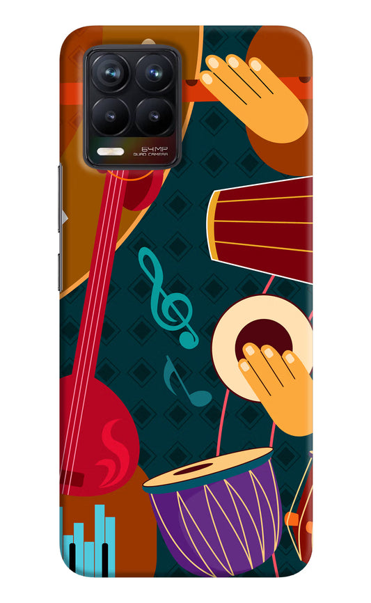 Music Instrument Realme 8/8 Pro (not 5G) Hard Case Back Cover by Casekaro