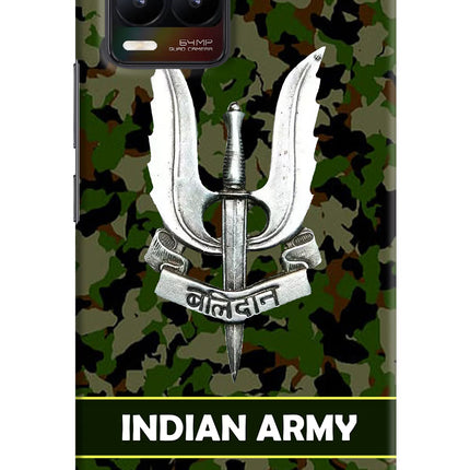 Balidan Indian Logo Realme 8/8 Pro (not 5G) Hard Case Back Cover by Casekaro