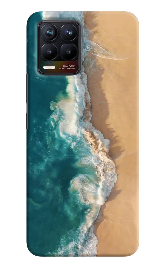 Ocean Beach Realme 8/8 Pro (not 5G) Hard Case Back Cover by Casekaro
