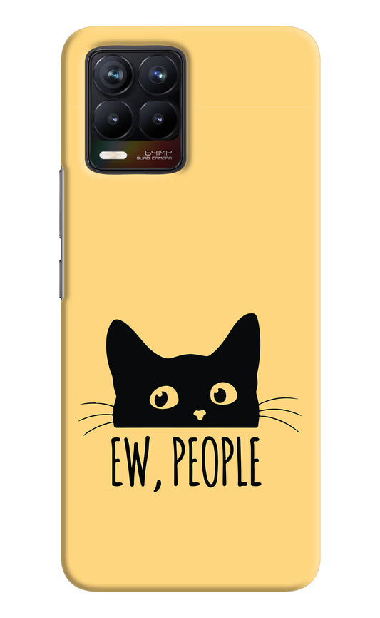 Ew People Catitude Realme 8/8 Pro (not 5G) Hard Case Back Cover by Casekaro
