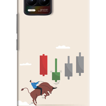 Bull Trading Momentum Realme 8/8 Pro (not 5G) Hard Case Back Cover by Casekaro