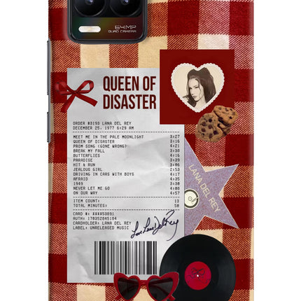 Queen of Disaster Realme 8/8 Pro (not 5G) Hard Case Back Cover by Casekaro