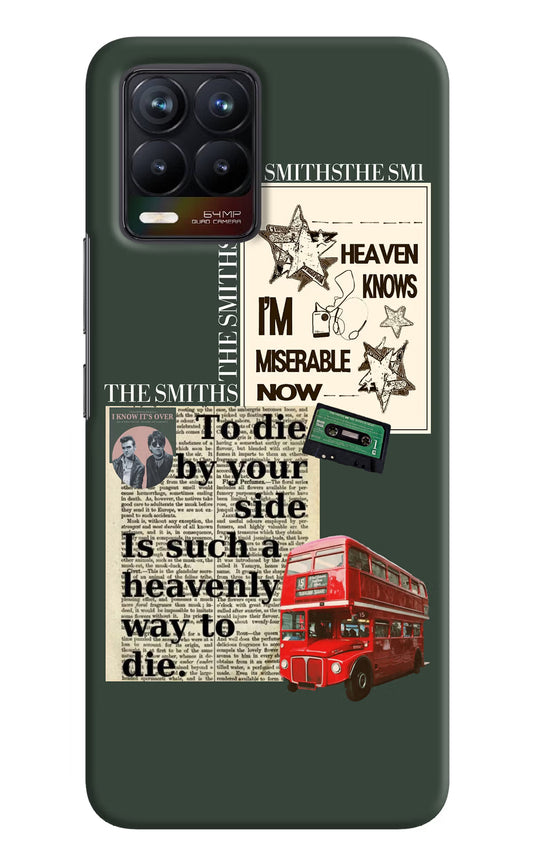 The Smiths Realme 8/8 Pro (not 5G) Hard Case Back Cover by Casekaro